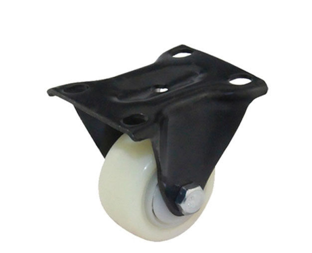 1.5-inch gold diamond lightweight 30kg directional polypropylene PP white casters 36015-06