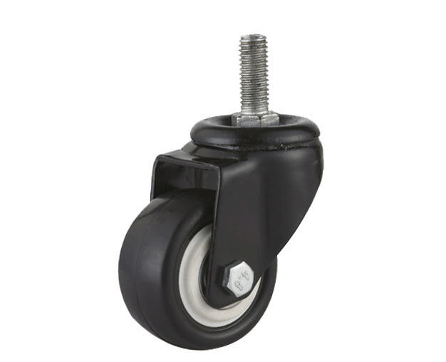 Golden Diamond Light 2-inch 45kg High Strength Polyurethane PU Threaded Universal Caster 3632-86B