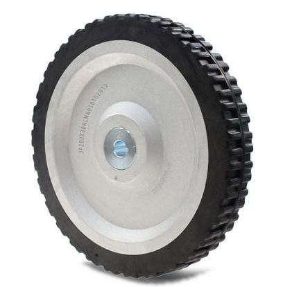Aluminum core keyway caster, non-standard customized rubber wheel, 8-inch AGV drive wheel, robot active wheel, 200 * 30mm
