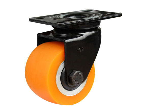 3-inch aluminum core high elasticity polyurethane AGV robot special equipment casters ESDJQRM6213-86A