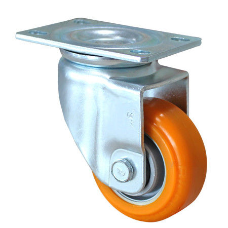 Medium sized 3-inch aluminum core polyurethane AGV universal casters JQR03210-95A