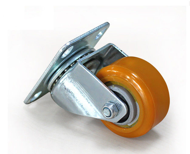 Lightweight 2-inch aluminum core polyurethane AGV universal casters JQR02210-95A